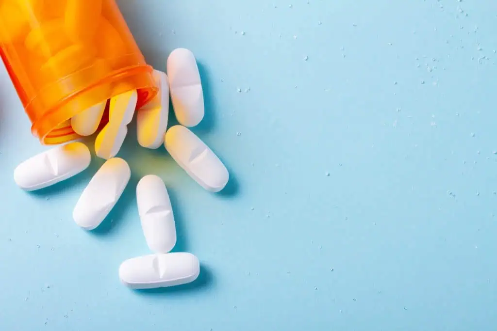 A generic photo of medications that are bad for pregnant women